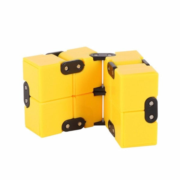 Infinite Metal Fidget Cube for Focus and Stress Relief by HitMyNeed