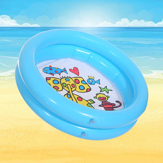 Inflatable Baby Pool with Animal Print 66cm by HitMyNeed