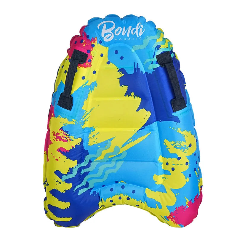 Inflatable Bodyboard Kickboard for Adults & Kids by HitMyNeed