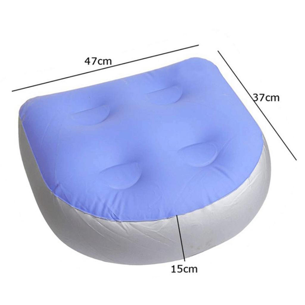Inflatable Booster Seat Cushion for Chairs & Tubs by HitMyNeed