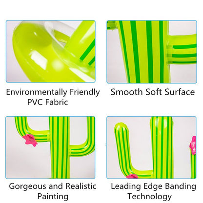 Inflatable Cactus Ring Toss Game with 4 Rings by HitMyNeed