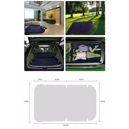 Inflatable Car Air Mattress with Electric Pump by HitMyNeed