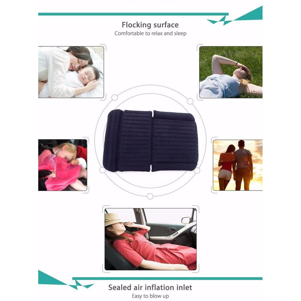 Inflatable Car Air Mattress with Electric Pump by HitMyNeed