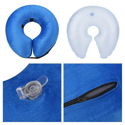 Inflatable Dog Recovery Collar Soft Protective Cone by HitMyNeed