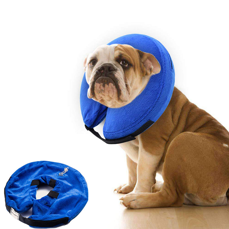 Inflatable Dog Recovery Neck Pillow Cone by HitMyNeed