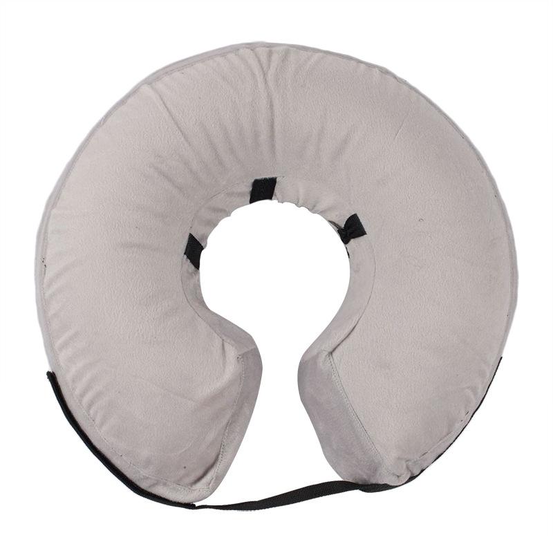 Inflatable Dog Recovery Neck Pillow Cone gray xs-16x17-cm by HitMyNeed