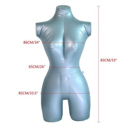 Inflatable Female Torso Mannequin Display Form by HitMyNeed