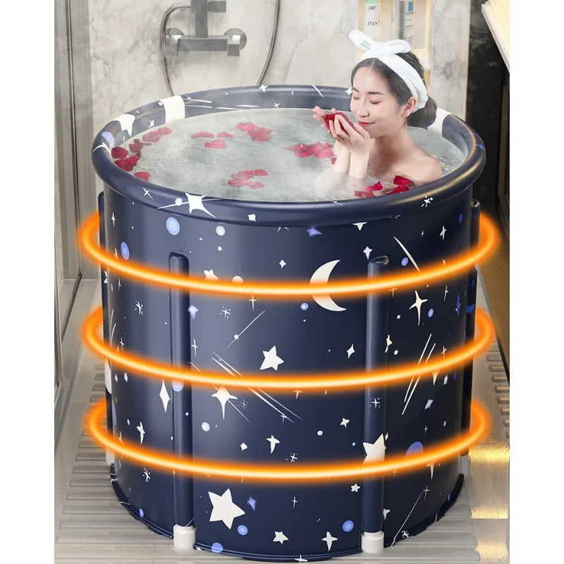 Inflatable Folding Portable Bathtub for Adults & Kids by HitMyNeed