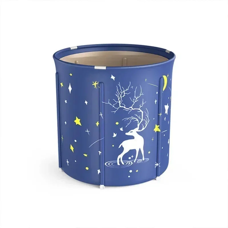 Inflatable Folding Portable Bathtub for Adults & Kids by HitMyNeed