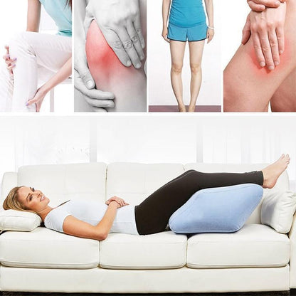 Inflatable Foot Elevation Wedge Pillow by HitMyNeed