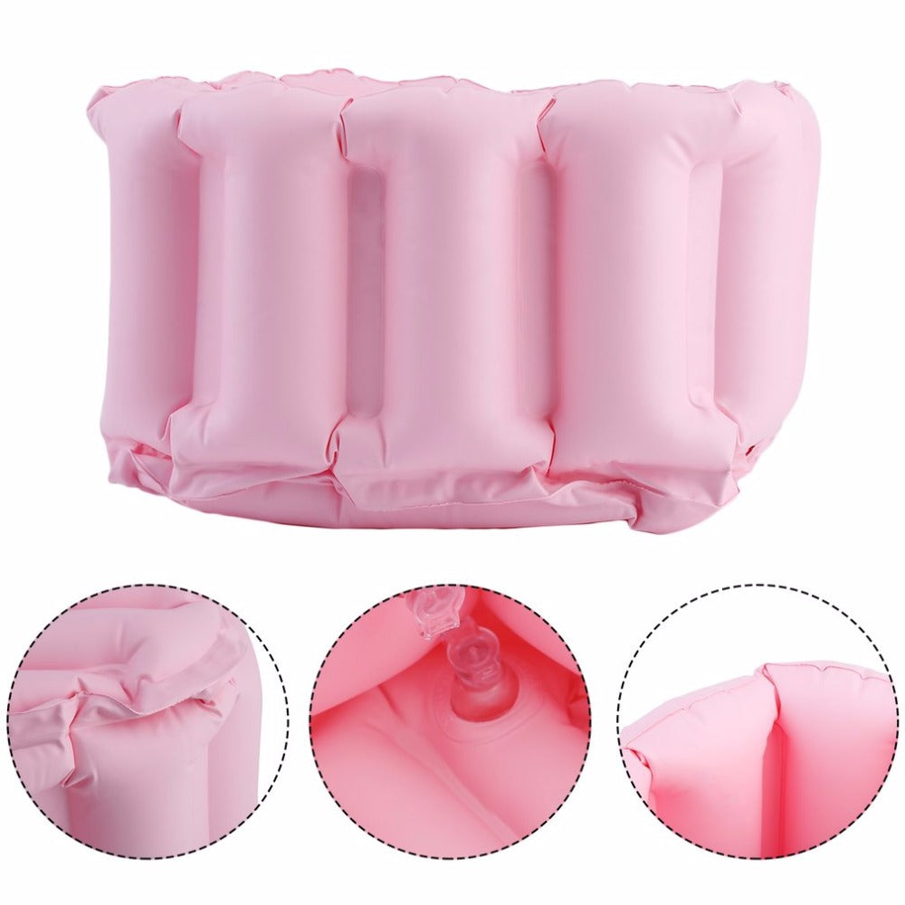 Inflatable Foot Soak Tub Spa Basin for Home & Travel by HitMyNeed