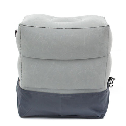 Inflatable Footrest Travel Cushion for Leg Support by HitMyNeed