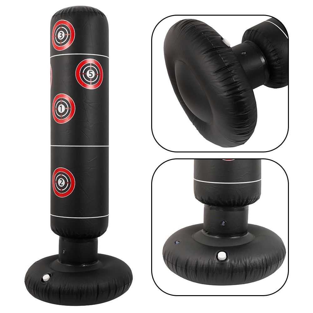 Inflatable Freestanding Boxing Bag Trainer by HitMyNeed