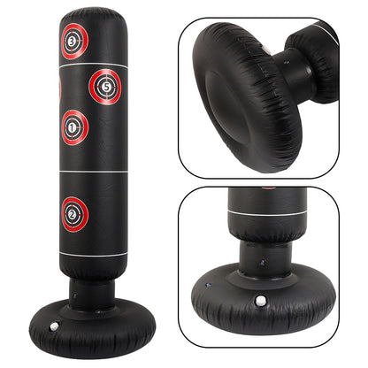 Inflatable Freestanding Boxing Bag Trainer by HitMyNeed