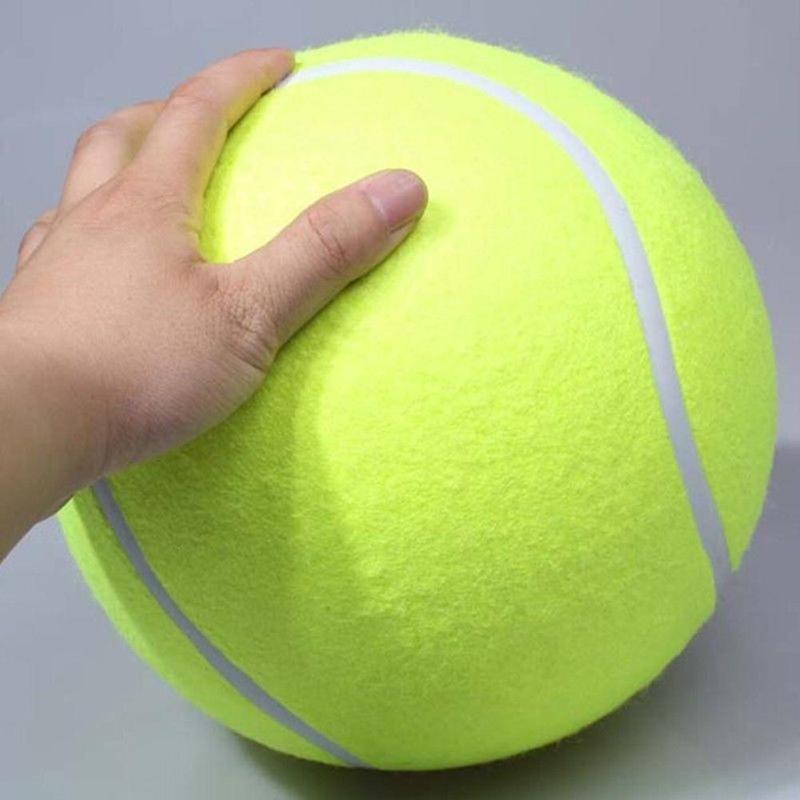 Inflatable Giant Dog Tennis Ball 24cm by HitMyNeed