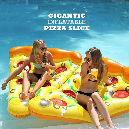Inflatable Giant Pizza Pool Float 180 x 130 cm by HitMyNeed