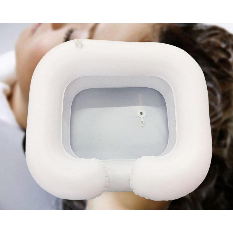 Inflatable Hair Wash Basin with Drain Hose by HitMyNeed