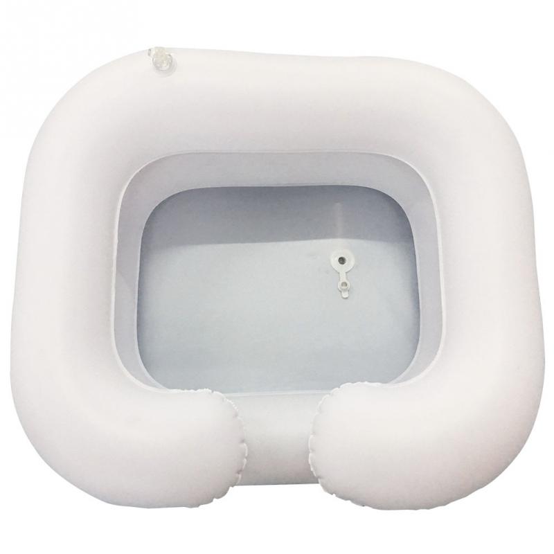 Inflatable Hair Wash Basin with Drain Hose by HitMyNeed