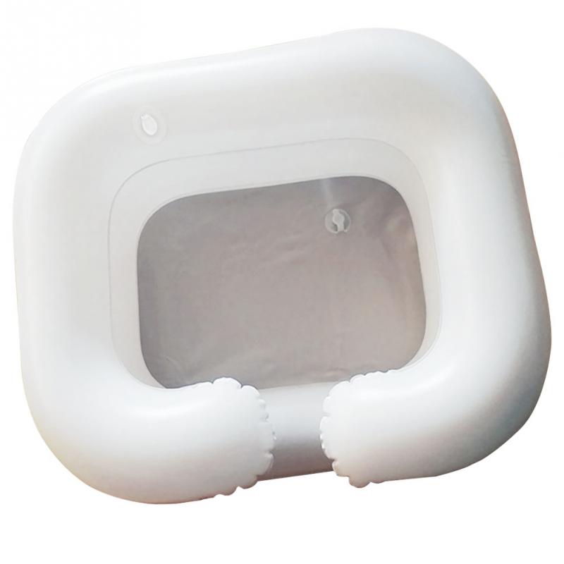 Inflatable Hair Wash Basin with Drain Hose by HitMyNeed