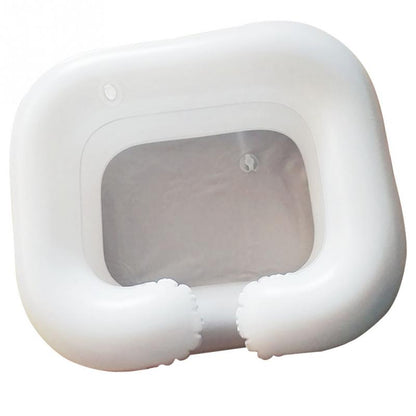 Inflatable Hair Wash Basin with Drain Hose by HitMyNeed