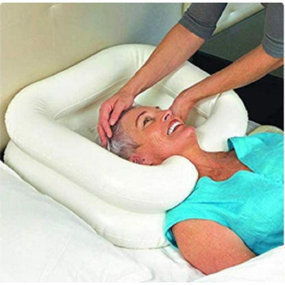 Inflatable Hair Washing Basin with Drain Hose by HitMyNeed