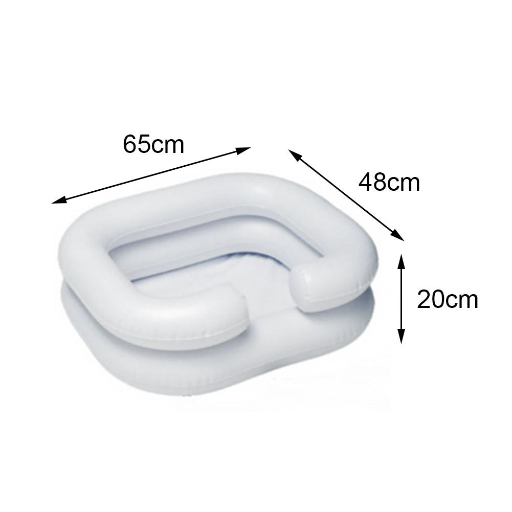 Inflatable Hair Washing Basin with Drain Hose by HitMyNeed
