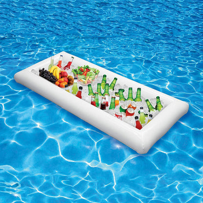 Inflatable Ice Buffet Pool Float Drink Cooler by HitMyNeed
