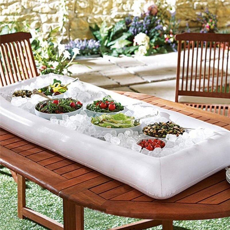 Inflatable Ice Buffet Pool Float Drink Cooler by HitMyNeed