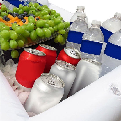 Inflatable Ice Buffet Pool Float Drink Cooler by HitMyNeed