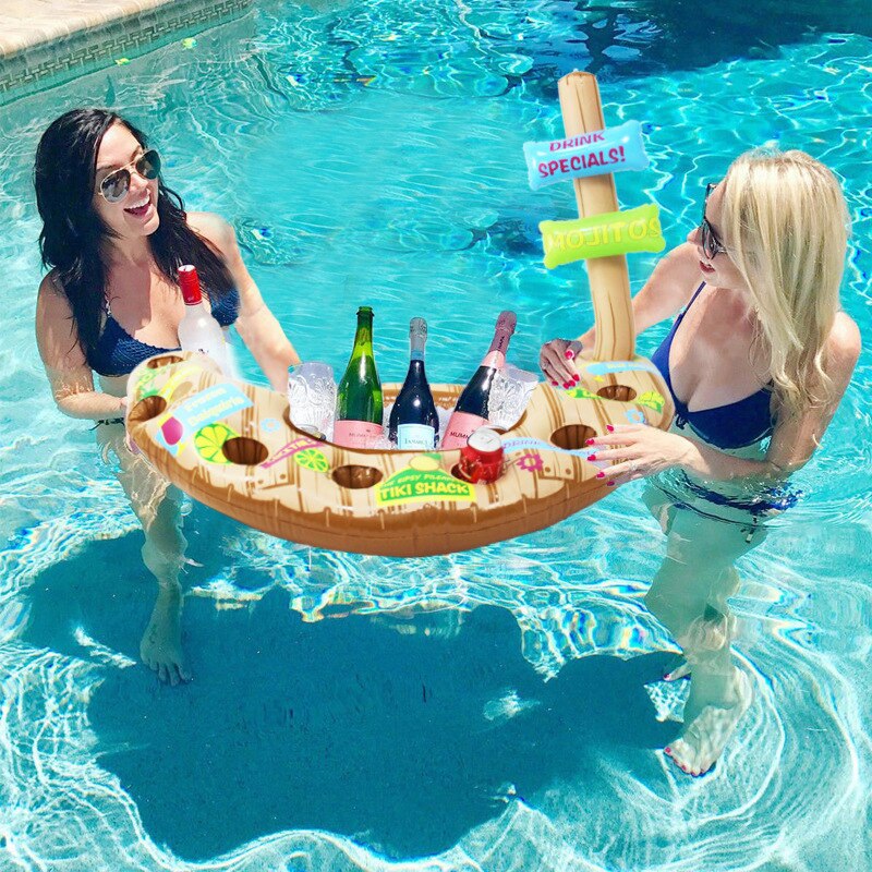Inflatable Ice Buffet Pool Float Drink Cooler by HitMyNeed