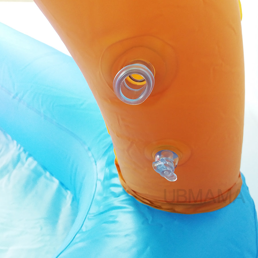 Inflatable Kids Swimming Pool with Slide & Sprinkler by HitMyNeed