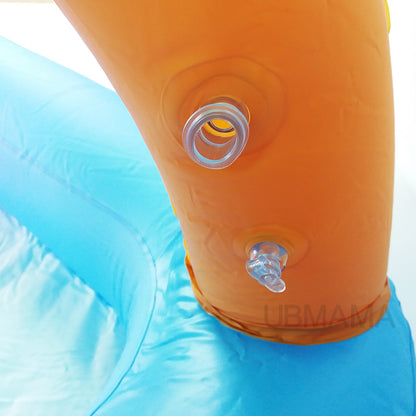 Inflatable Kids Swimming Pool with Slide & Sprinkler by HitMyNeed