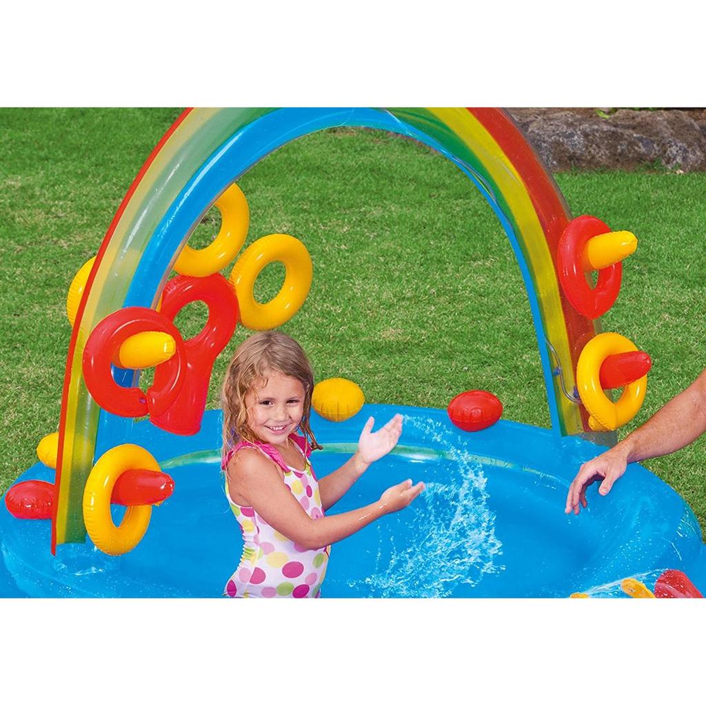 Inflatable Kids Water Play Center with Slide by HitMyNeed