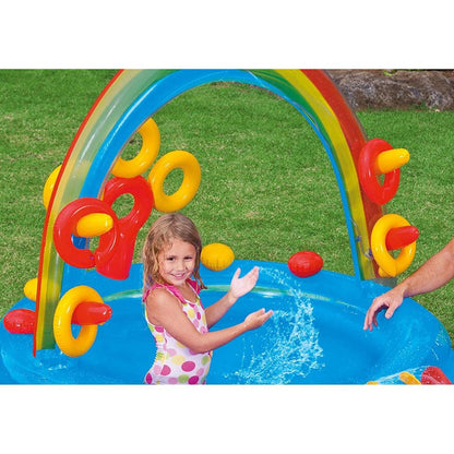 Inflatable Kids Water Play Center with Slide by HitMyNeed