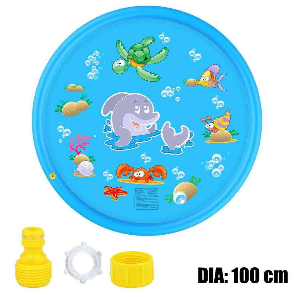 Inflatable Kids Water Sprinkler Play Mat Pool by HitMyNeed