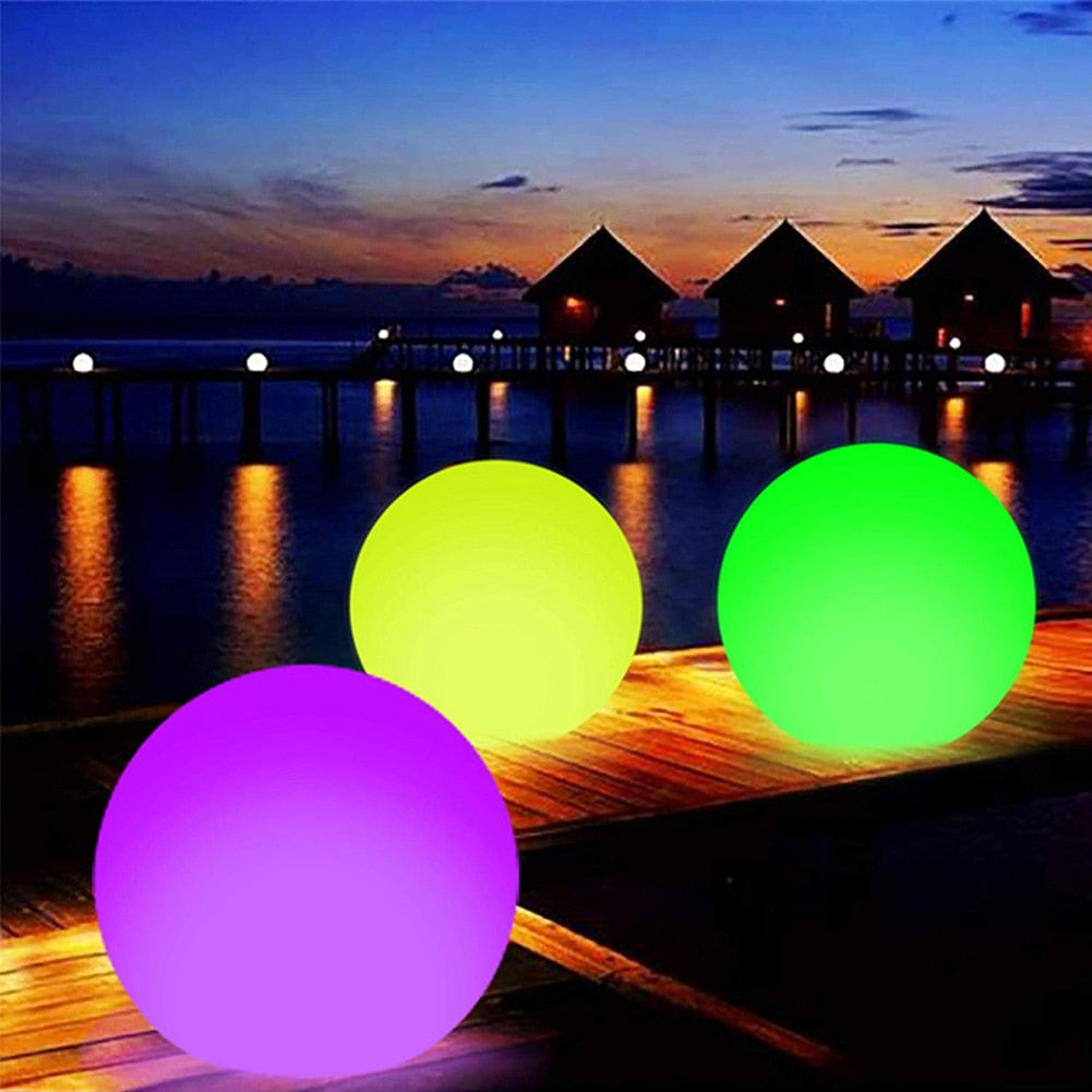 Inflatable Light Up Beach Ball with Remote Control by HitMyNeed