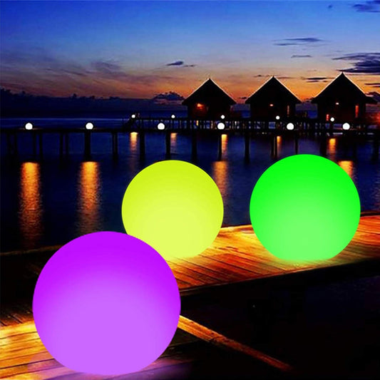Inflatable Light Up Beach Ball with Remote Control by HitMyNeed