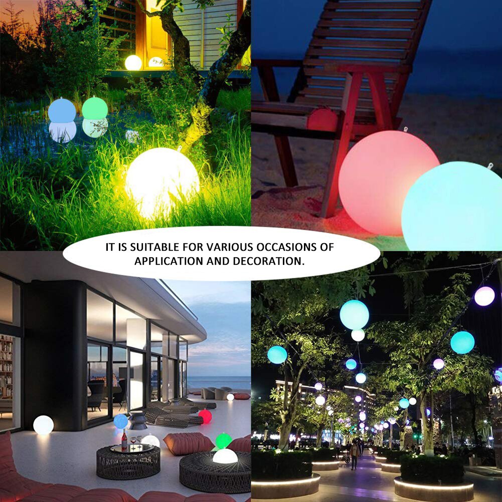 Inflatable Light Up Beach Ball with Remote Control by HitMyNeed
