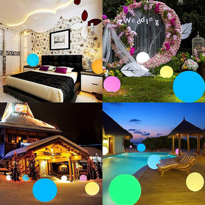 Inflatable Light Up Beach Ball with Remote Control by HitMyNeed