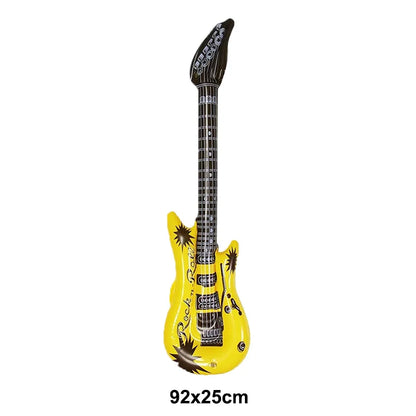 Inflatable Party Guitar Prop for Rock-Themed Events pvc-guitar-202418806 by HitMyNeed