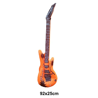 Inflatable Party Guitar Prop for Rock-Themed Events pvc-guitar-202419806 by HitMyNeed
