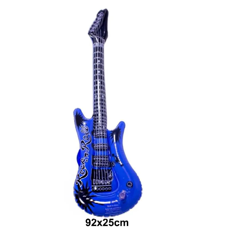 Inflatable Party Guitar Prop for Rock-Themed Events pvc-guitar-3879957 by HitMyNeed