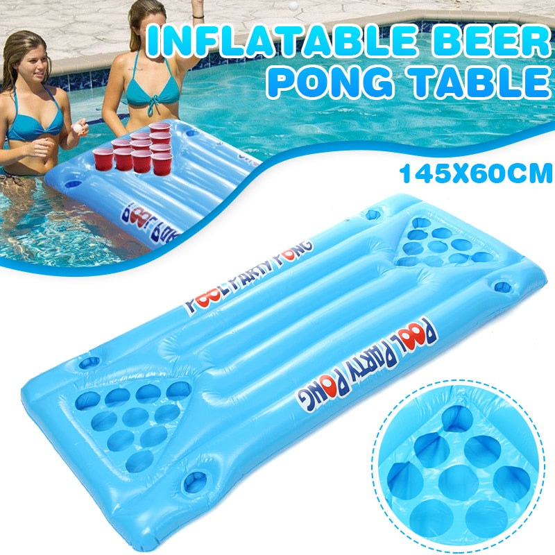 Inflatable Pool Beer Pong Table Float by HitMyNeed