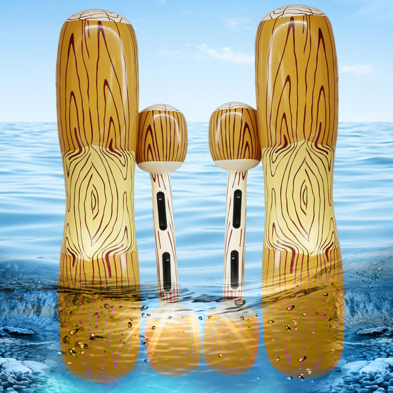 Inflatable Pool Jousting Float Set (4 Pieces) by HitMyNeed