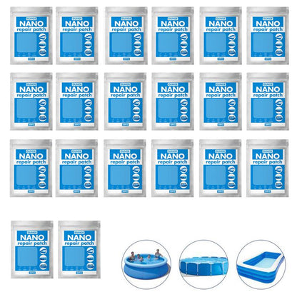Inflatable Pool Repair Patch Tape Set (20 Pcs) by HitMyNeed