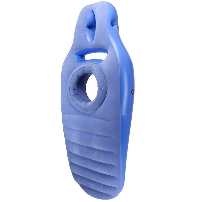 Inflatable Pregnancy Pillow & Yoga Sleeping Mat by HitMyNeed