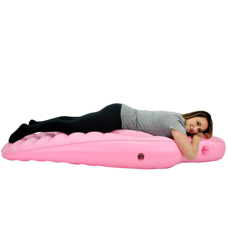 Inflatable Pregnancy Pillow & Yoga Sleeping Mat by HitMyNeed