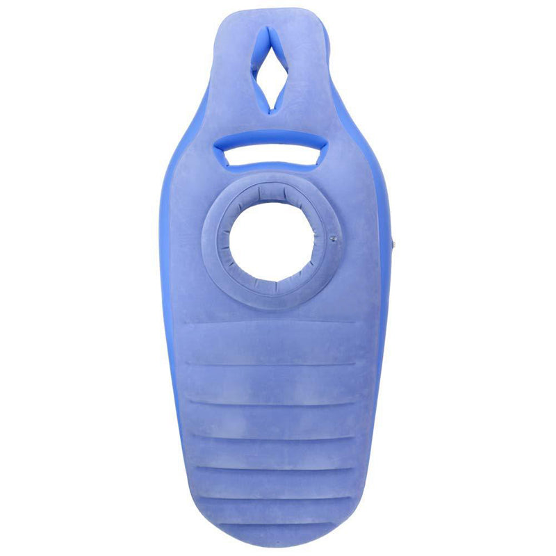 Inflatable Pregnancy Pillow & Yoga Sleeping Mat blue by HitMyNeed