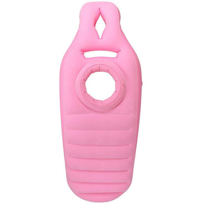 Inflatable Pregnancy Pillow & Yoga Sleeping Mat pink by HitMyNeed