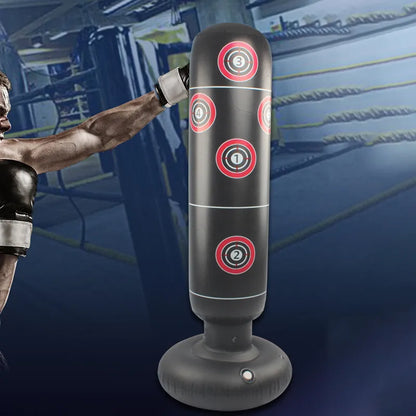 Inflatable PVC Punching Bag for Adults & Kids by HitMyNeed